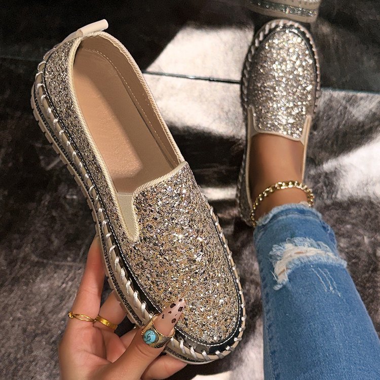 Recommended Women's Sequin New Fashion Casual Shoes ( BUY 2 FREE SHIPPING )