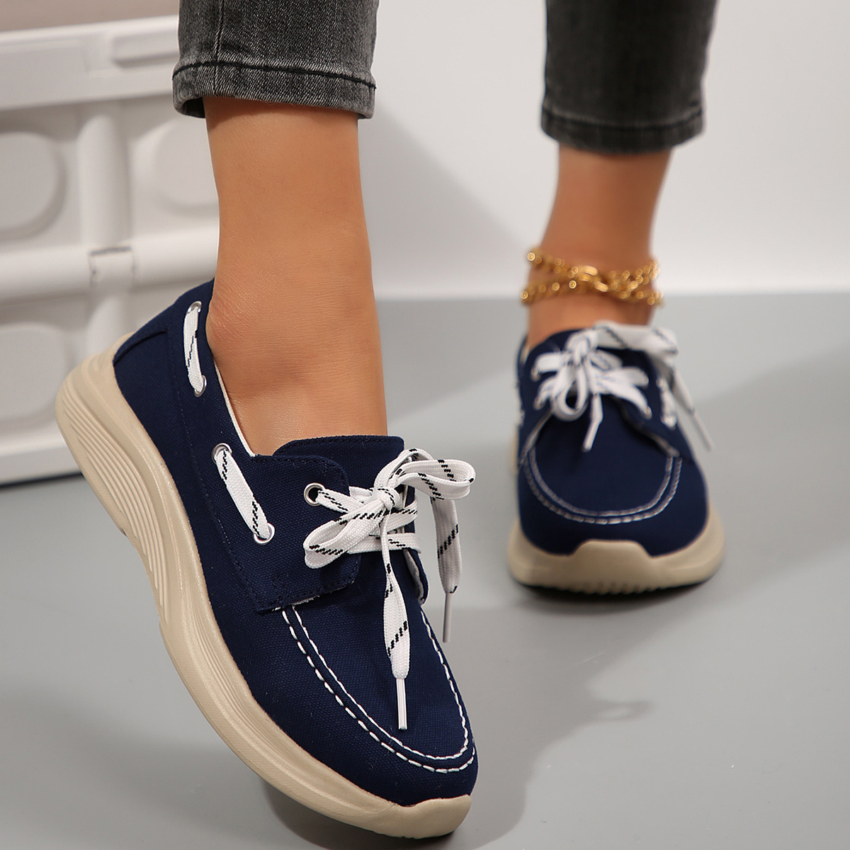 🔥Last Day 60% OFF -Women's Casual Wedge Sneakers