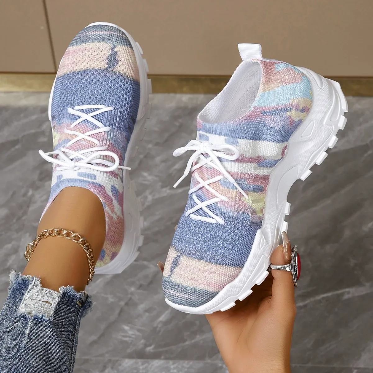 🔥Last Day Promotion 50% OFF - Women's Comfortable Casual Breathable Sneakers