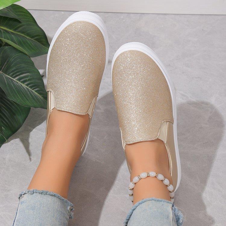 🔥Last Day 60% OFF -Women's Flat Sequined Casual Shoes