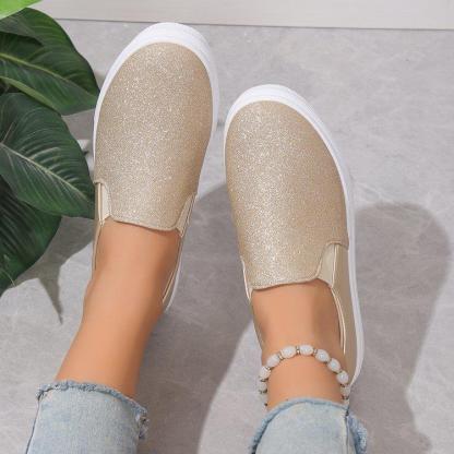 🔥Last Day 60% OFF -Women's Flat Sequined Casual Shoes