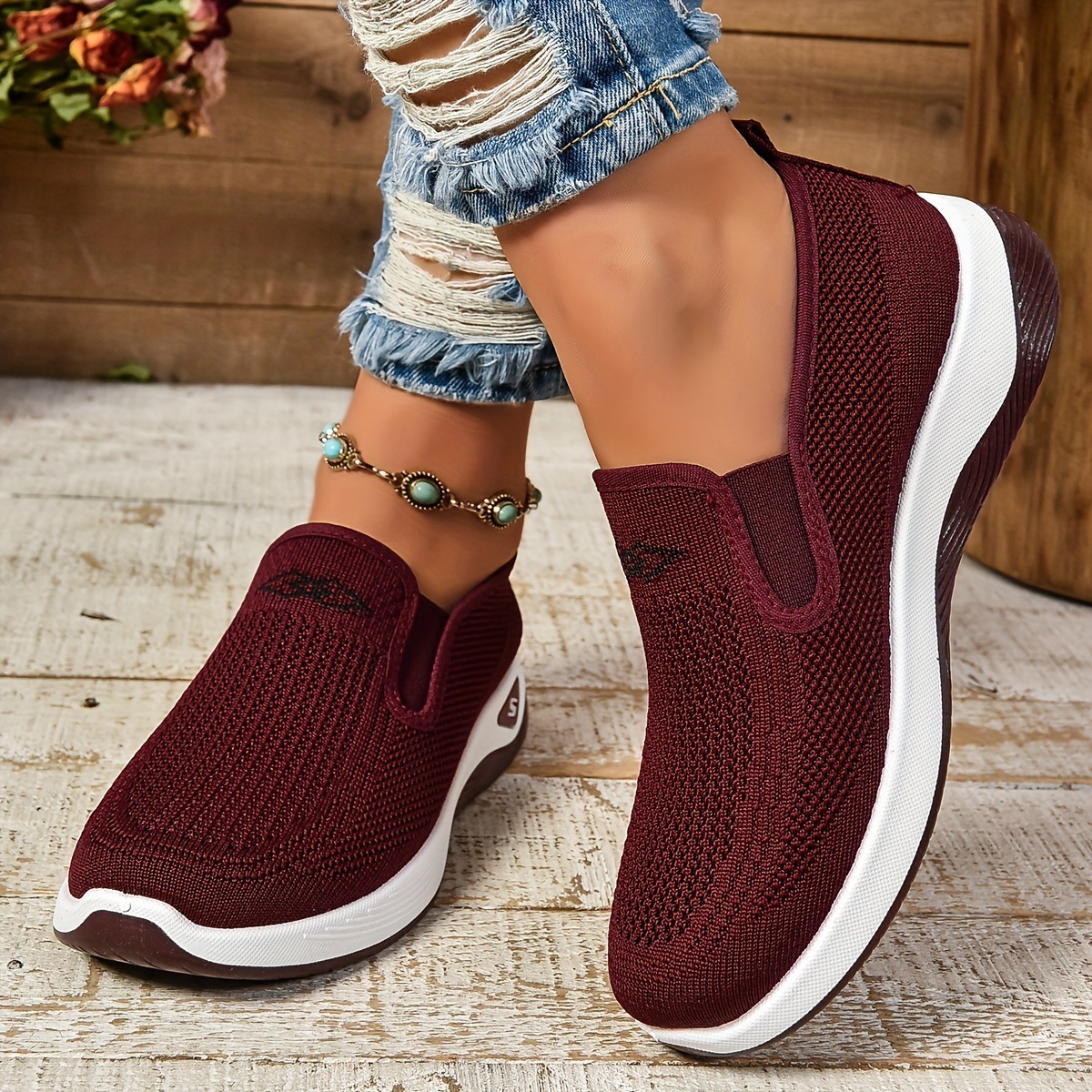 Women's Orthopedic Platform Slip-on Sneakers