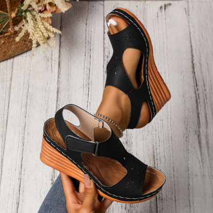 🔥Last Day 60% OFF - Women's Soft Leather Fashionable Rome Sandals