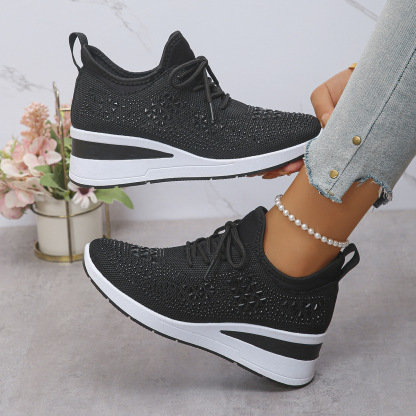 🔥Last Day 60% OFF - Women's New Fashion Rhinestone Casual Shoes