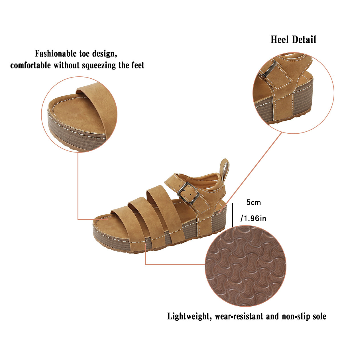 Women's Roman Flat Sandals
