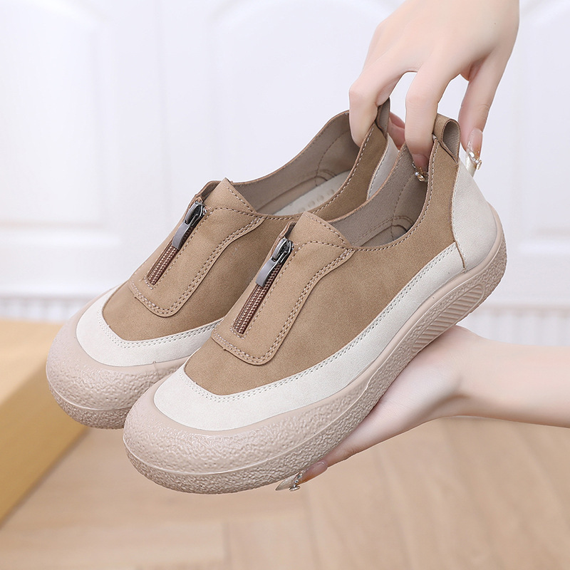 🔥Last Day 70% OFF - Women's Orthopedic Casual Zipper Non-slip Shoes