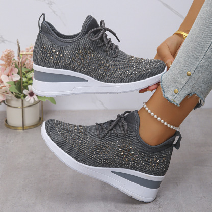 🔥Last Day 60% OFF - Women's New Fashion Rhinestone Casual Shoes