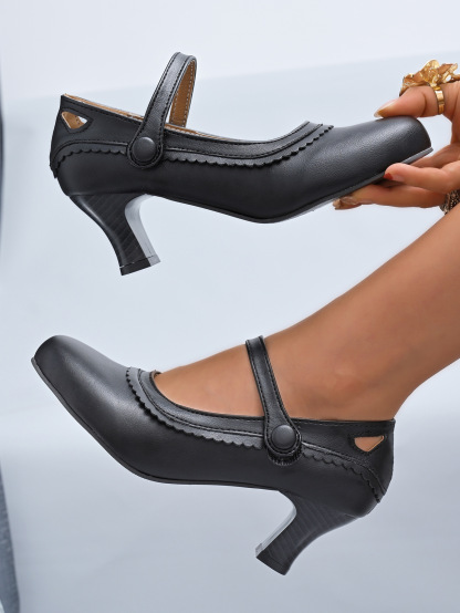 🔥Last Day 60% OFF - women's chunky heel Mary Jane shoes