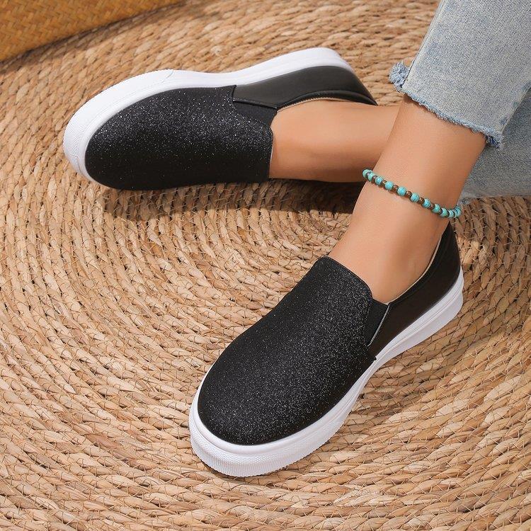 🔥Last Day 60% OFF -Women's Flat Sequined Casual Shoes