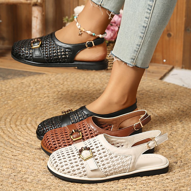 Foot comfort – Woven mesh breathable sandals