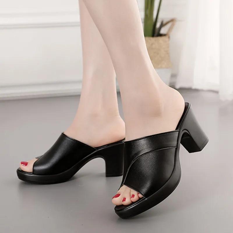 High Heel Flat Arch Support Sandals
