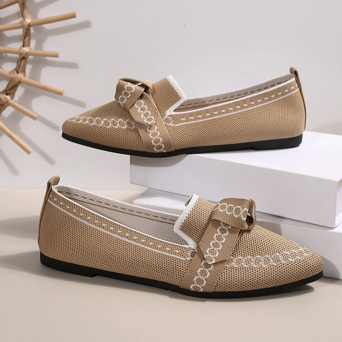 [Copy]Comfortable Flat Hige Heel Sandals