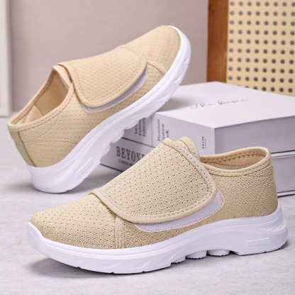 Women's Breathable Convenient Velcro Soft Sole Casual Shoes ( BUY 2 FREE SHIPPING )