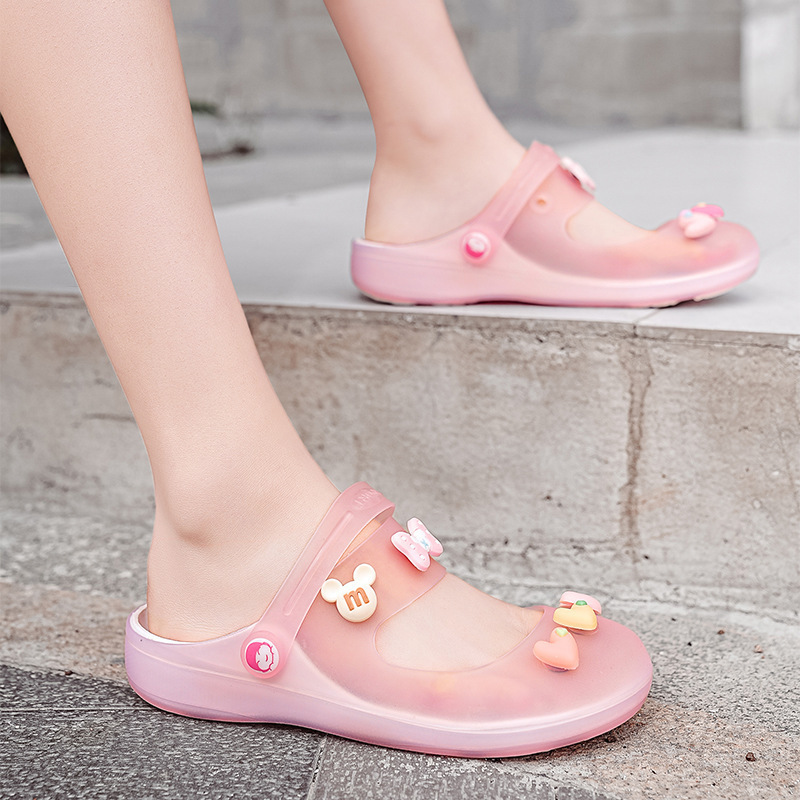 🔥Last Day 60% OFF - Women's Comfortable Non-slip Popular Jelly Mary Jane Sandals