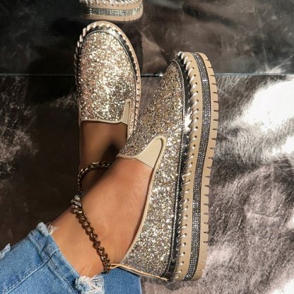 Recommended Women's Sequin New Fashion Casual Shoes ( BUY 2 FREE SHIPPING )
