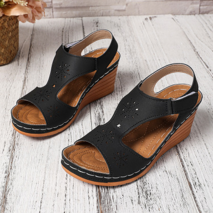 🔥Last Day 60% OFF - Women's Soft Leather Fashionable Rome Sandals