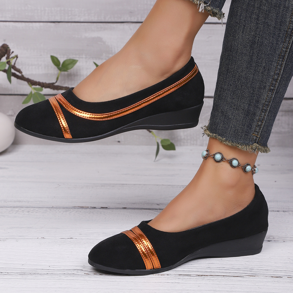 🔥Last Day 50% OFF - Women's Comfortable Non-slip Casual Flat Shoes