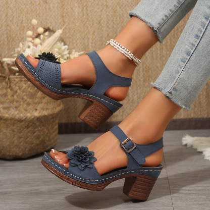 Recommended High Heel Flower Sandals ( BUY 2 FREE SHIPPING )