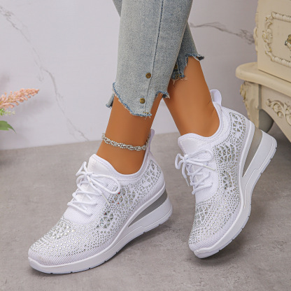 🔥Last Day 60% OFF - Women's New Fashion Rhinestone Casual Shoes