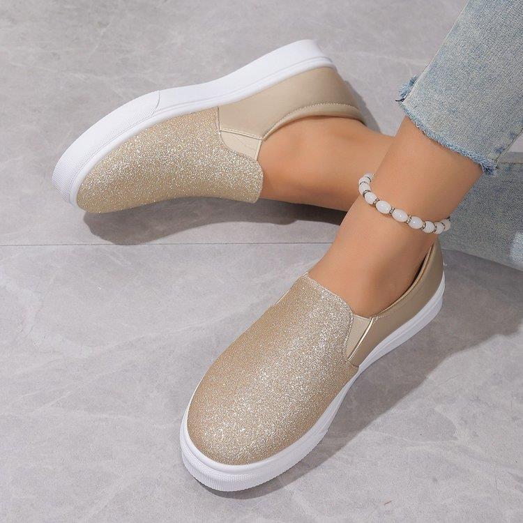 🔥Last Day 60% OFF -Women's Flat Sequined Casual Shoes