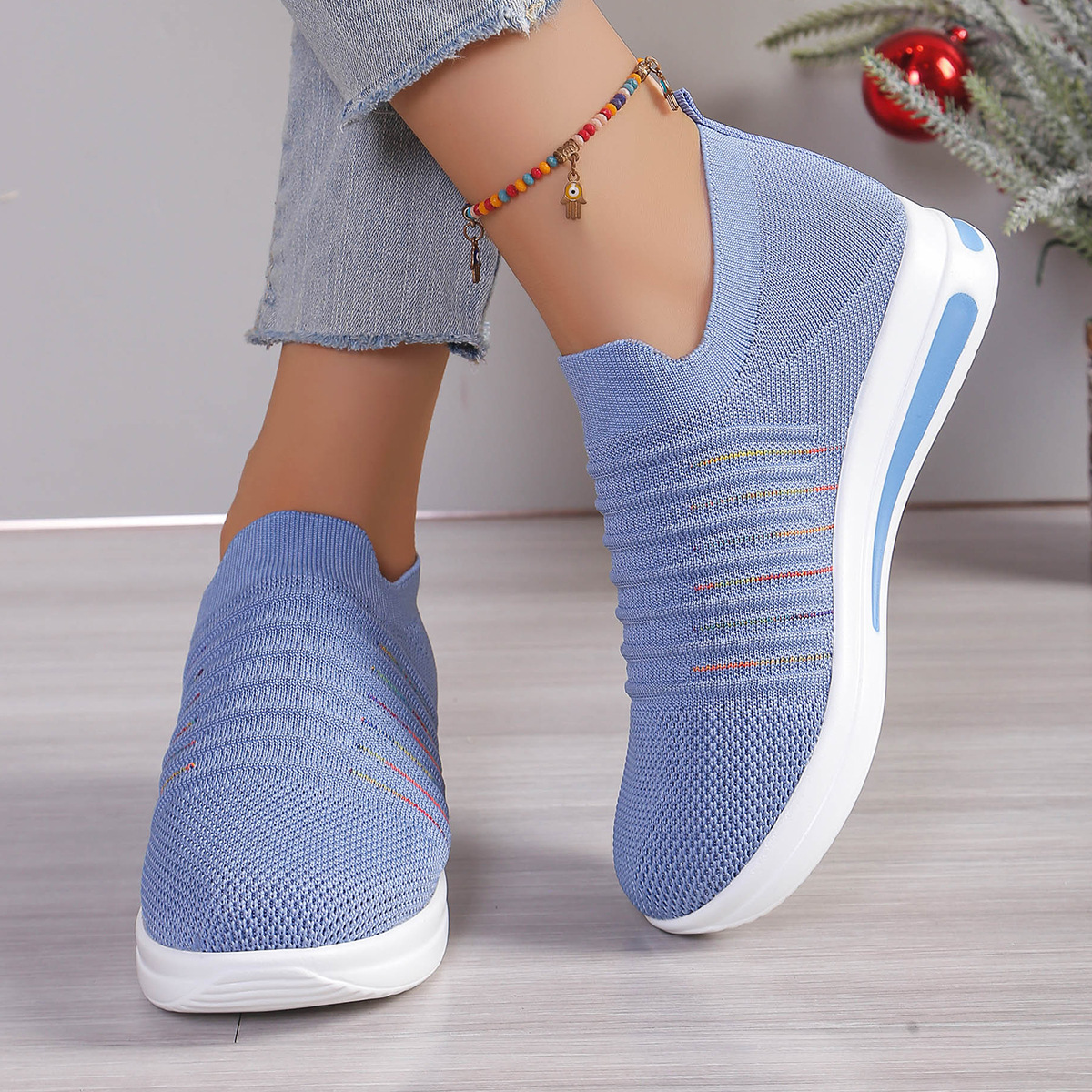 🔥Last Day 60% OFF - Women's Comfortable Support Wedge Sneakers
