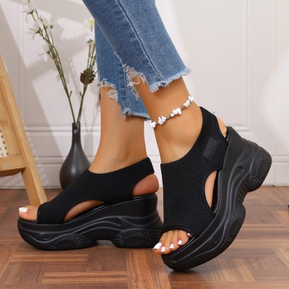 🔥Last Day 60% OFF - Women's Fashionable Thick-soled Sporty Sandals