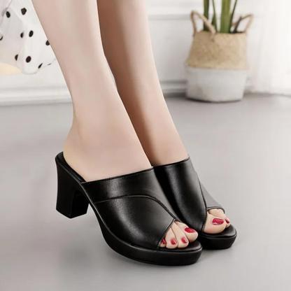 High Heel Flat Arch Support Sandals