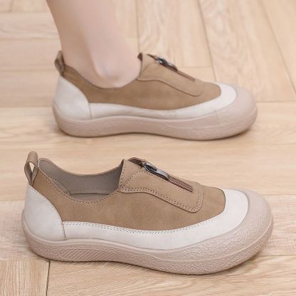 🔥Last Day 70% OFF - Women's Orthopedic Casual Zipper Non-slip Shoes