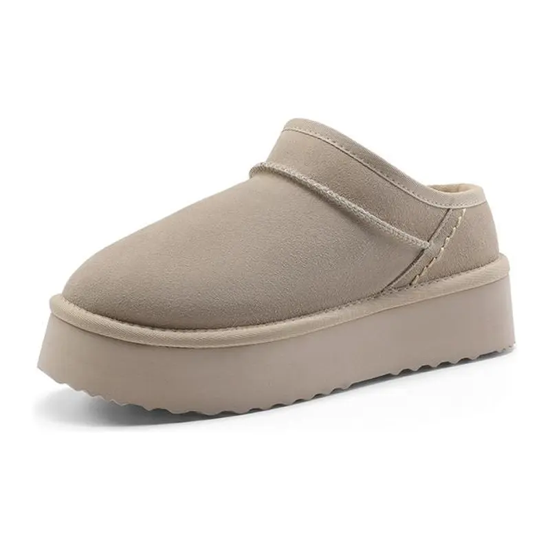 Genuine Suede Warm Cushioned Mini Ankle Booties ( BUY 2 FREE SHIPPING )