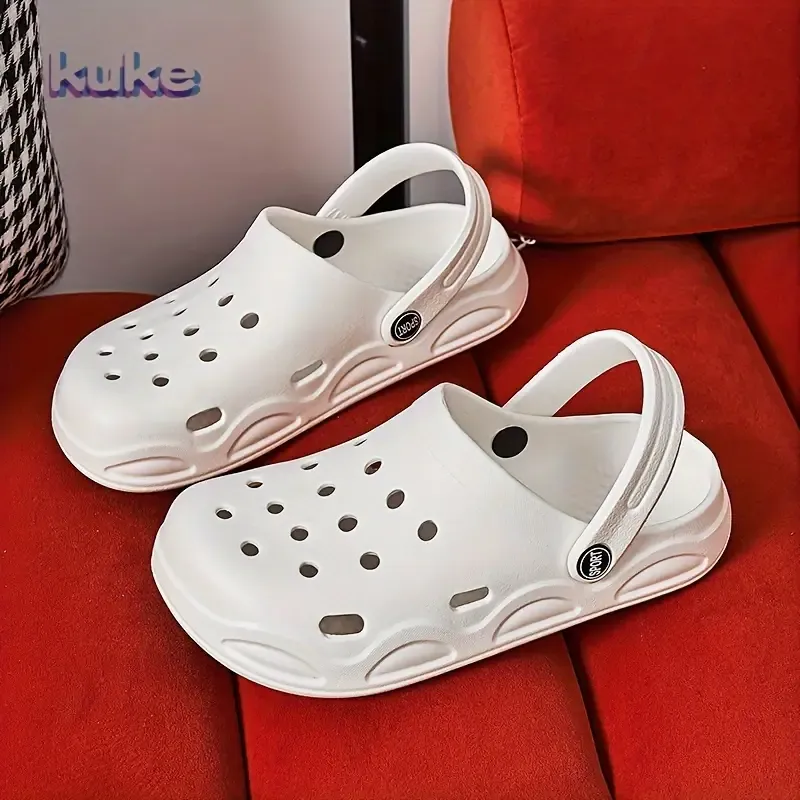 Indoor & Outdoor Solid Color Lightweight Anti-Slip EVA Slide Shoe