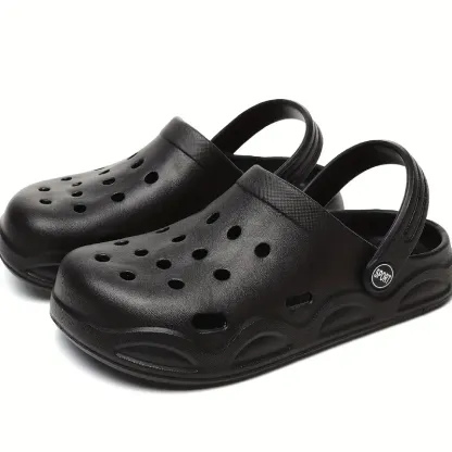 Indoor & Outdoor Solid Color Lightweight Anti-Slip EVA Slide Shoe