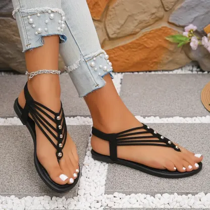 Recommended Women's Bohemian Adjustable Ankle Strap Flat Sandals ( BUY 2 FREE SHIPPING )