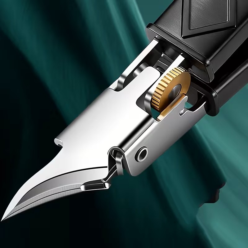 New Model of Ultra-Sharp Angled Pulley Switch Nail Clippers, Cuticle Nippers, And Large Toenail Scissors
