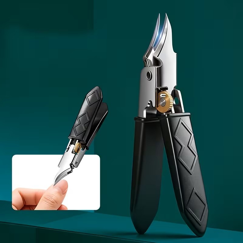 New Model of Ultra-Sharp Angled Pulley Switch Nail Clippers, Cuticle Nippers, And Large Toenail Scissors