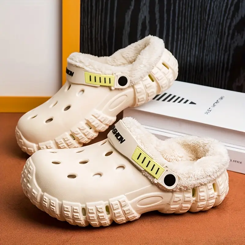 Men's & Women's Warm Indoor/Outdoor Slippers with Soft Fleece Lining