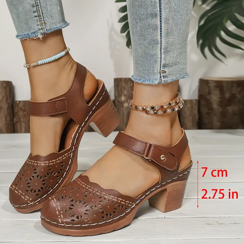 Women's Casual Chunky Heel Sandals ( BUY 2 FREE SHIPPING )