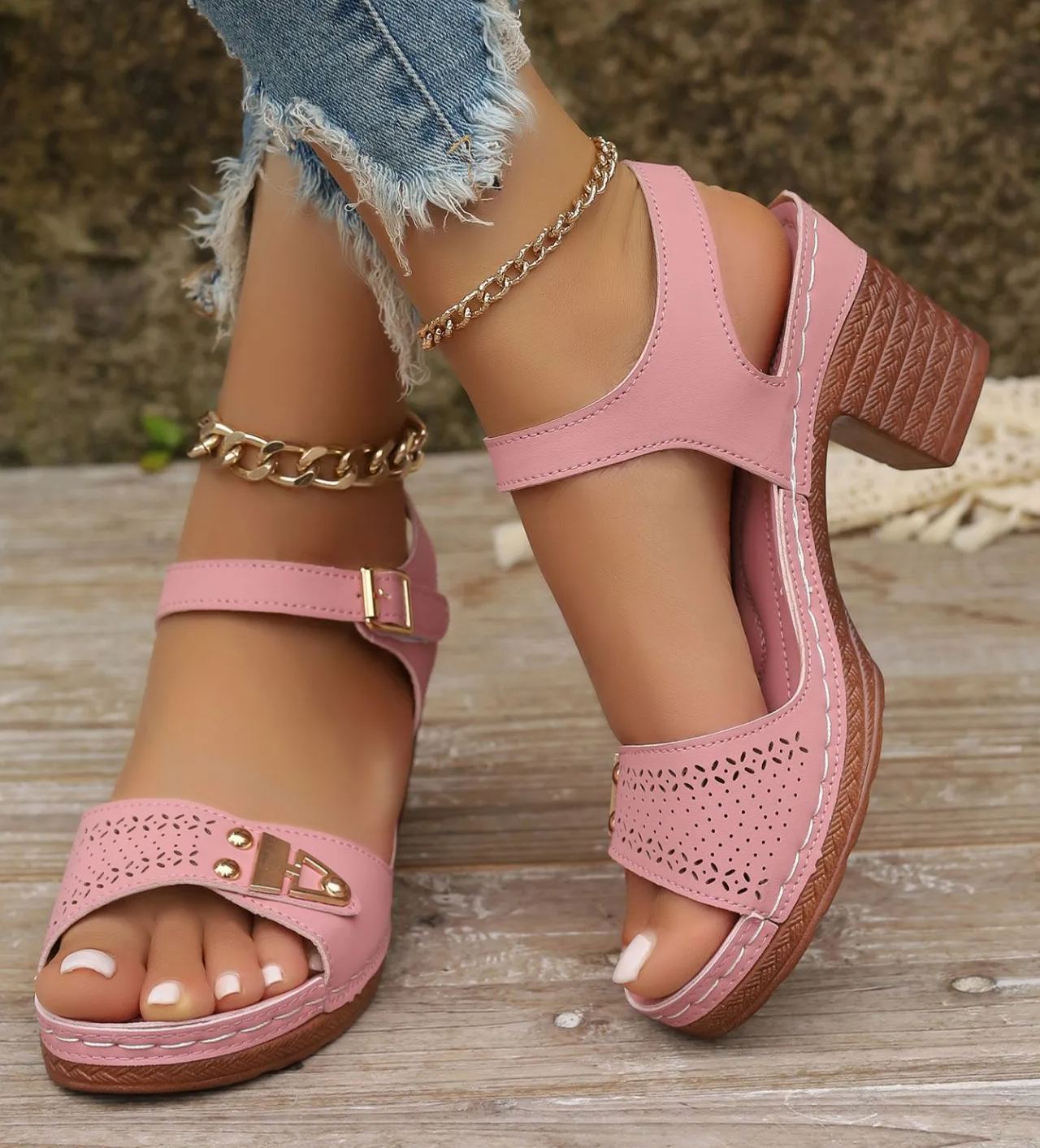 Recommended High Heel Comfortale Sandals ( BUY 2 FREE SHIPPING )