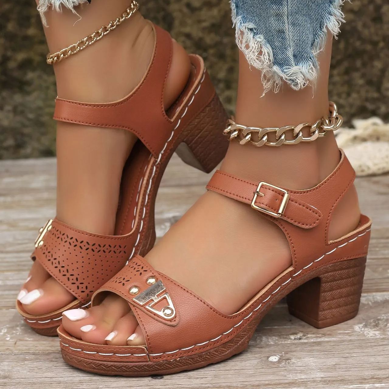 Recommended High Heel Comfortale Sandals ( BUY 2 FREE SHIPPING )