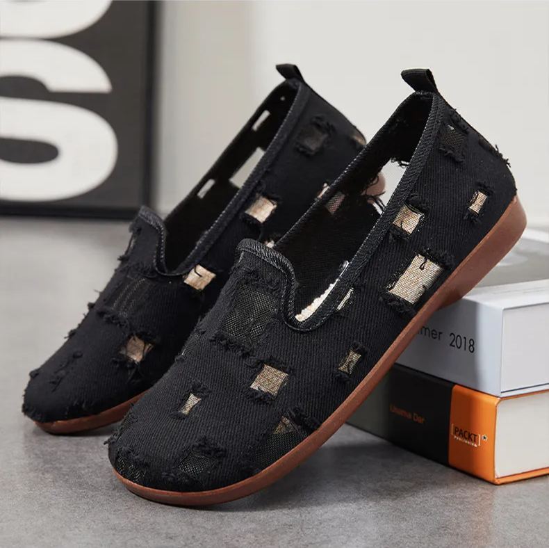 🔥Last Day 60% OFF - Low-cut patchwork sneakers