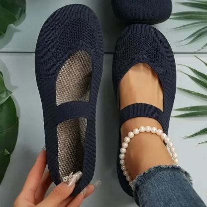 🔥Last Day 60% OFF - Women's Breathable Flying Woven Flat Shoes