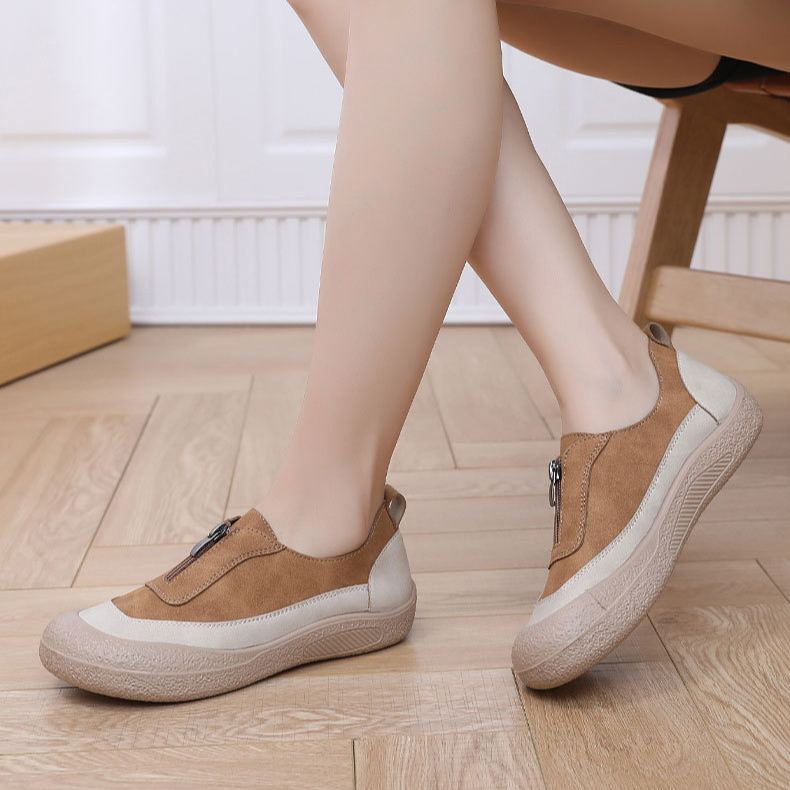 🔥Last Day 70% OFF - Women's Orthopedic Casual Zipper Non-slip Shoes