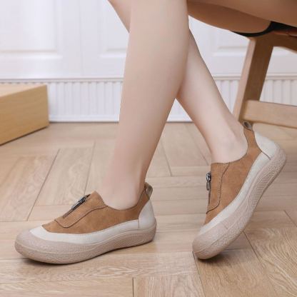 🔥Last Day 70% OFF - Women's Orthopedic Casual Zipper Non-slip Shoes