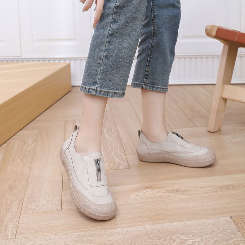 🔥Last Day 70% OFF - Women's Orthopedic Casual Zipper Non-slip Shoes