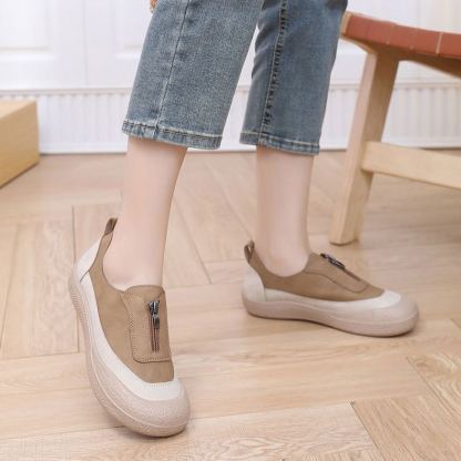 🔥Last Day 70% OFF - Women's Orthopedic Casual Zipper Non-slip Shoes