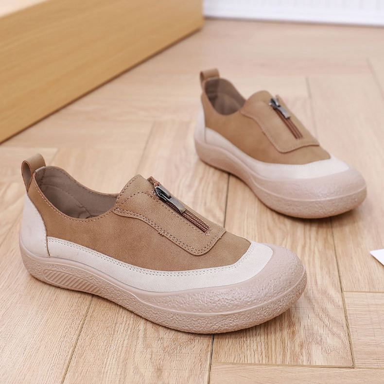 🔥Last Day 70% OFF - Women's Orthopedic Casual Zipper Non-slip Shoes