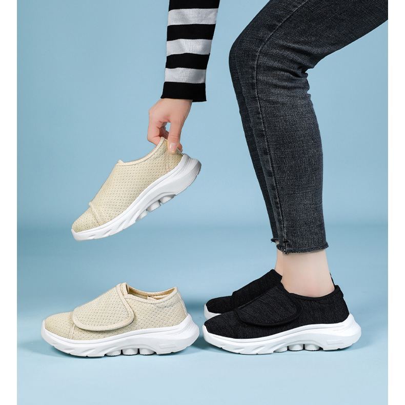 Women's Breathable Convenient Velcro Soft Sole Casual Shoes ( BUY 2 FREE SHIPPING )