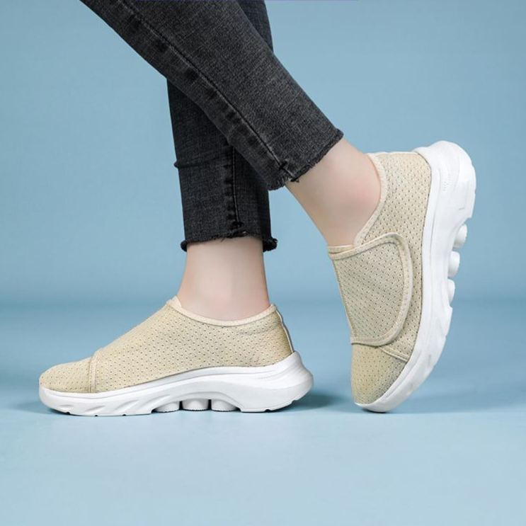 Women's Breathable Convenient Velcro Soft Sole Casual Shoes ( BUY 2 FREE SHIPPING )