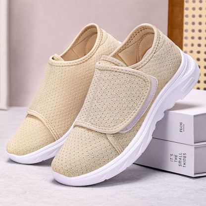 Women's Breathable Convenient Velcro Soft Sole Casual Shoes ( BUY 2 FREE SHIPPING )