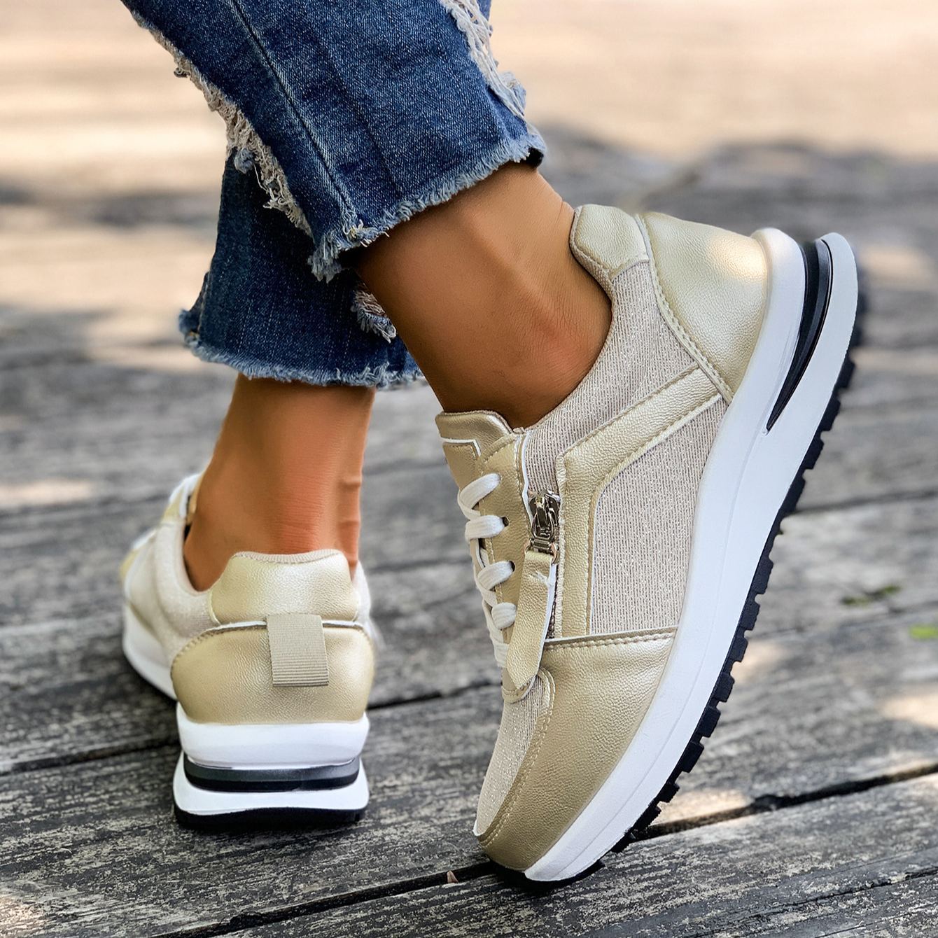 🔥Clearance Sale 60% OFF - Waterproof Orthopedic Comfortable Sneakers