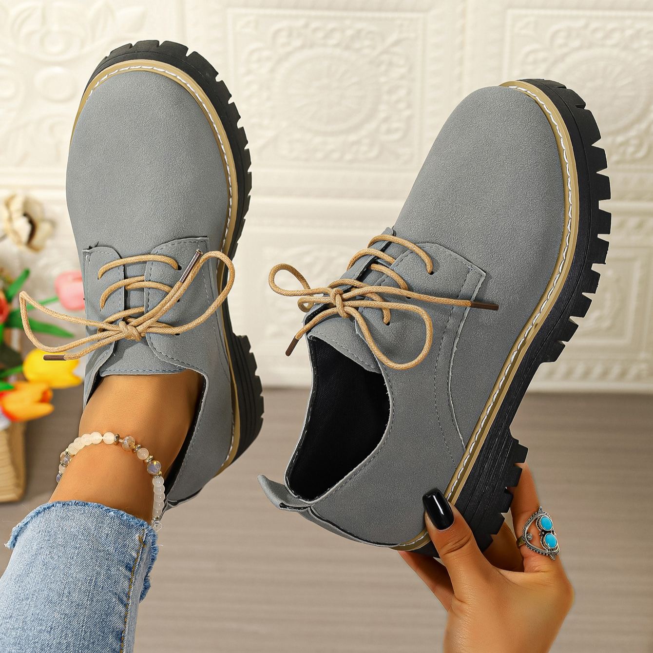 🔥Last Day 50% OFF -Women's Wedge Shoes （ Buy 2 free shipping ）